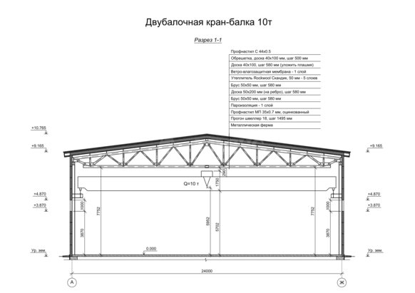 3D визуализация Производственное здание из сэндвич-панелей - фото 20